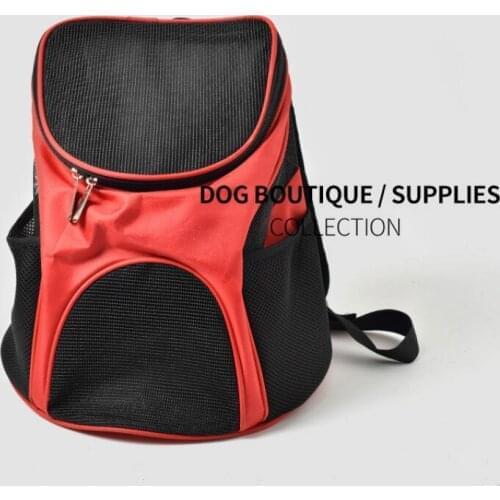 Pet Backpack Dog Carrier Breathable Oxford Cloth Adjustable Out Portable Folding Bag Small Pets Pet Supplies