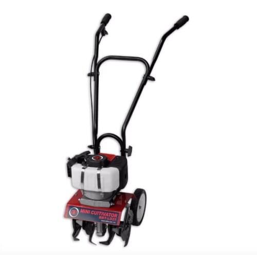 Garden tools Professional 52cc Mini Tiller Garden cultivator Rotary Hoe Tine Mini cultivator 2 strokes for planting