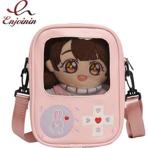 Cute Game Console Shape Shoulder Bag for Young Girls Fashion Transparent Purses and Handbags Ita Bag Crossbody Woomen Clutch