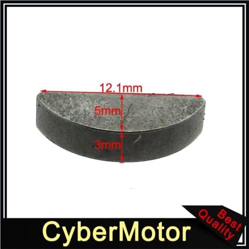 Woodruff Rocket Key For Chinese 2 Stroke 47cc 49cc Mini Moto Dirt Pocket Bike