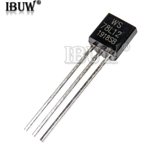 100PCS 78L05 78L06 78L08 78L09 78L12 78L15 IBUW TO-92 TO92 TRANSISTOR