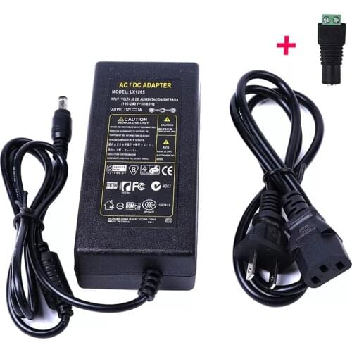 Power Adapter Supply DC 12V 1A 2A 3A 4A 5A 6A 7A 8A 10A DC12V Volt Lighting Transformers LED Driver Power Adapter For Strip Lamp