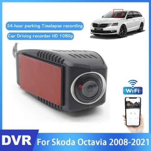 Car DVR WiFi Registrator Dash Cam Camera For Skoda Octavia 2008-2021 Digital Video Recorder Camcorder Full HD 1080P 96672 IMX307