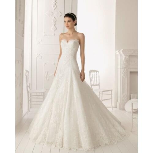 Free shipping 2018 new design hot seller bandage top bridal gown custom lace vestido de noiva mother of the bride dresses