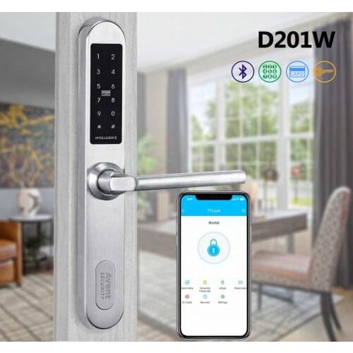 Freeshipping D201W Simple Powerful Fingerprint Door Lock