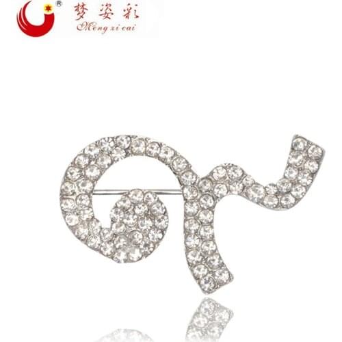 Thailand 9 Brooch Mourning Recall King Silver Plated broaches Femal Memorial Funeral Crystal Jewelry Rhinestone broches X1797