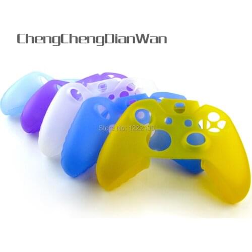 ChengChengDianWan Silicone Cover Case For Xbox One Controller Silicone Gel Protective Case For XboxOne Controller Wireless 50pcs
