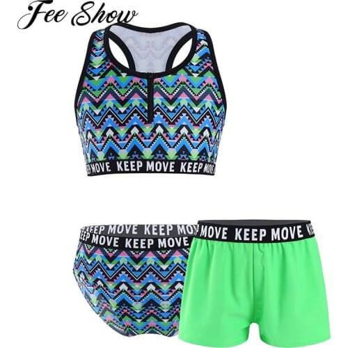 Kids Summer Beach Swimwear Swimming Suits Girls Brazilian Swimsuit Zipper Crop Tops with Briefs Shorts Set Biquini Bathing Suits