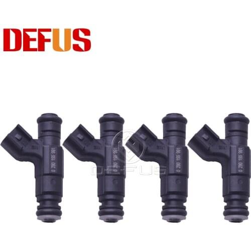 4/6pcs OEM 0280155991 Fuel Injectior Nozzle For Mini Cooper 1.6L 03-08 04891192AA Automatic nozzle EV6ES Fuel Valve Injector