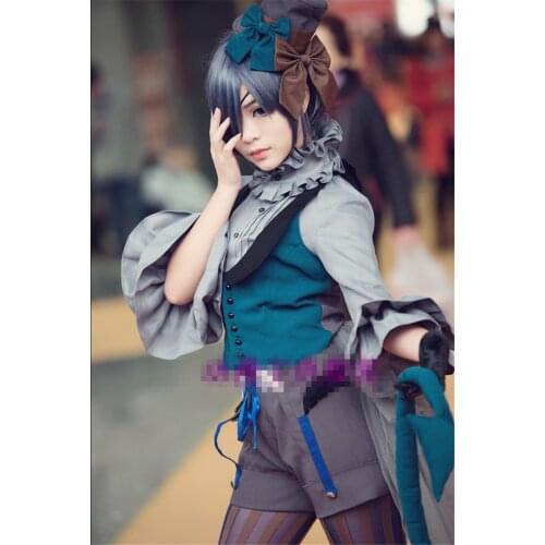 Black Butler Anime Cosplay Ciel Phantomhive Cosplay Costume Little Devil costume custom size