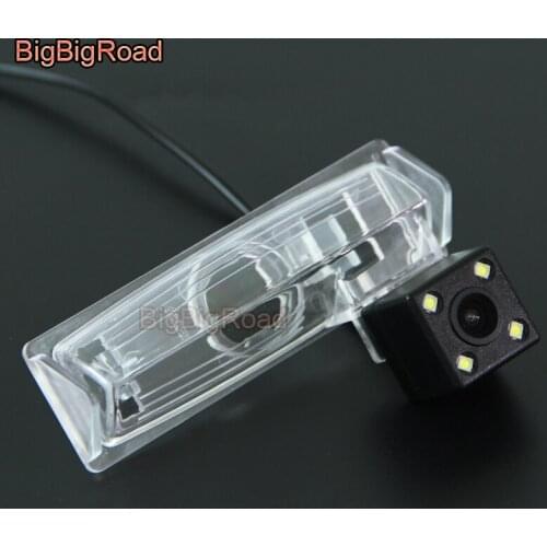 BigBigRoad For toyota Yaris Sedan / vios / Ractis / Verso-S / Space Verso Wireless Camera Car Rear View Backup Reverse camera