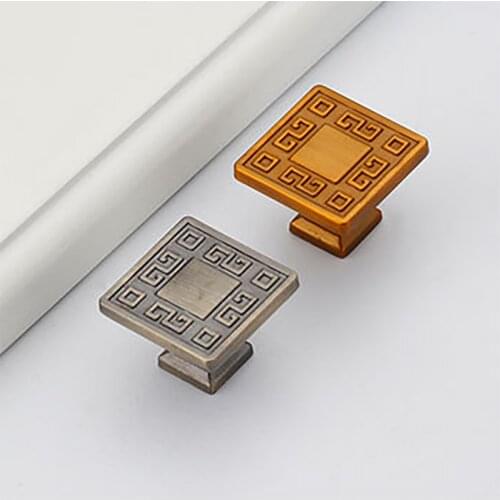 Classical Chinese Chinese Totem Drawer Pulls Cabinet Wardrobe Knobs Door Handle Furniture Hardware cupboard Pulls handles