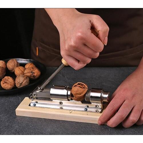 Kitchen Accessories Gadgets Manual Nutcracker Nut Cracker Easy Opener Tools Cuisine Press Chopper Fruit Opener Walnut Machine