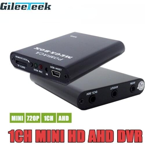 Super Mini HD AHD Video Recorder 720P Support 128GB SD Card Real Time CCTV Camera DVR Recorder Micro-Miniature Video Recorder