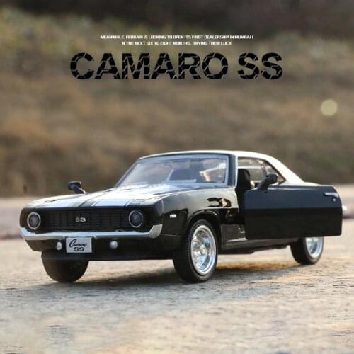 Vintage cars, Chevrolet Ke Mailuo SS 1969,Collection high-quality emulation alloy car,pull back toys,free shpping