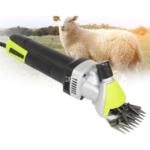 N1J-GM01-76 Electric Wool Shears Portable Electric Animal Hair Shearing Clipper Farm Shears Cutter Wool Scissor 110V/220V 500W