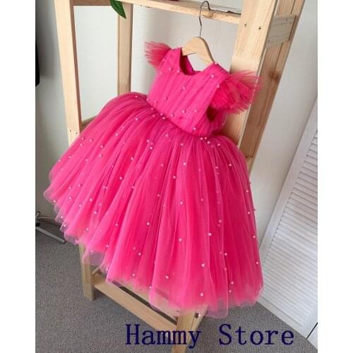 Baby Girls Dress Newborn Lace Princess Dresses For Baby 1st Year Birthday Dress Christmas Costume Infant Party Dress