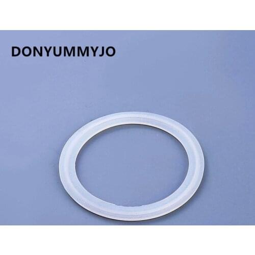 Fit 38mm Pipe O/D Sanitary Fit 1.5" Tri Clamp Silicone Sealing Strip Gasket Ring Washer For Homebrew Outer Diameter 50.5mm