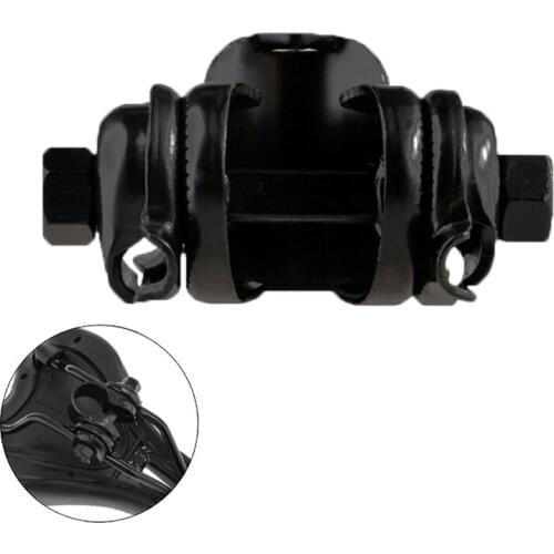 MTB Road Bicycle Saddle Seatpost 22.2mm Metal Clamping Ring With Black Paint Quick Release Bike Seat Buckle Accessories BC0547