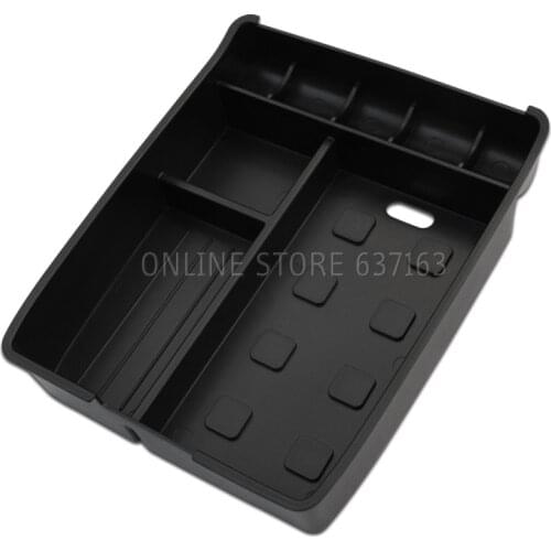 Popular Center Console Armrest Storage Box Organizer Mat For Toyota Highlander 2009 2010 2011 2012 2013 2014 2015