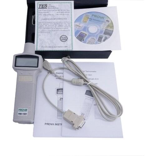 PROVA RM-1501 Portable Digital Tachometer Measuring Range 10.00 to 99,999 RPM