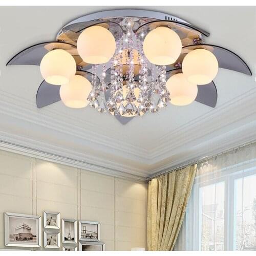 Ceiling light with remote control Living room lamp ceiling lamp round hall lighting bedroom lamp wedding room home lighting