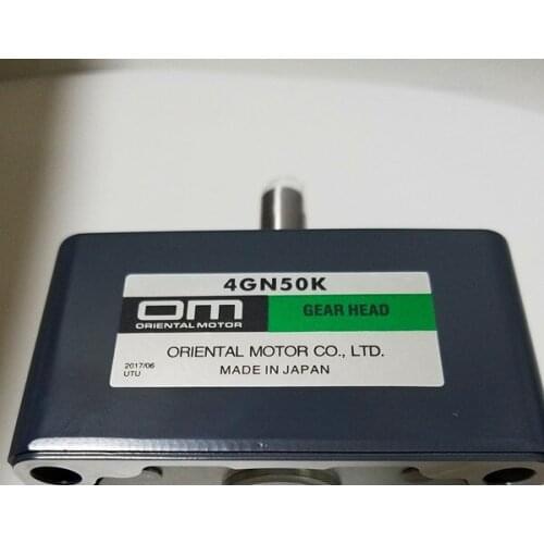 4GN50K motor gear box Brand new original Japanese Oriental OM reducer gear head