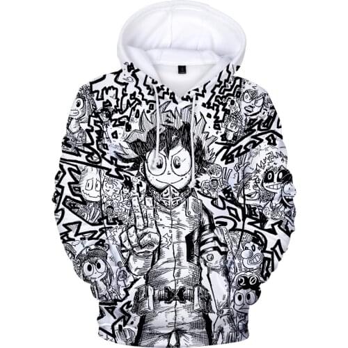 My Hero Academia Hoodies 3D Men Cosplay Hoodie Women Streetwear Sweatshirt Hip Hop Kpop Sweatshirt Harajuku Anime Winter Hoodies