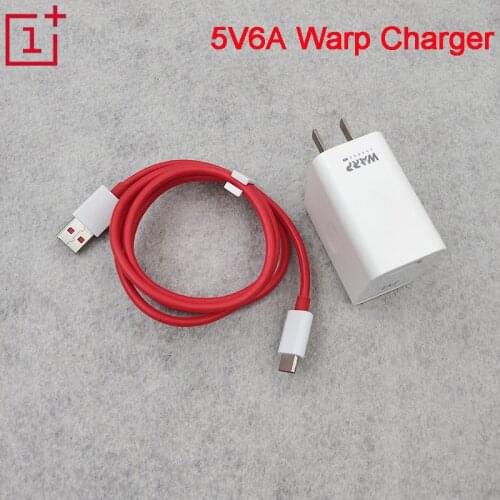Oneplus 30W US Fast Warp Power Charger Adapter 100cm Usb 3.1 Type C Cable For 1+ Nord N10 N100 9 9Pro 8 8T 7 7T Pro 6 6T 5 5T 3