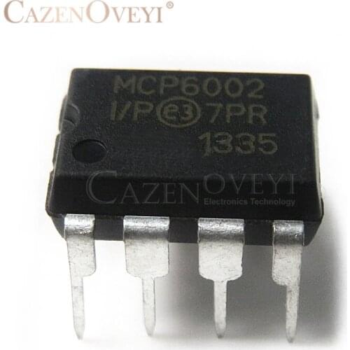 10pcs/lot MCP6002-I/P MCP6002 DIP-8 new original quality assurance In Stock