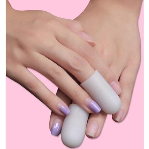 4 Sizes Silicone Gel Little Toe Tube Corns Blisters Corrector Pinkie Protector Gel Bunion Toe Finger Protection Gel Sleeve