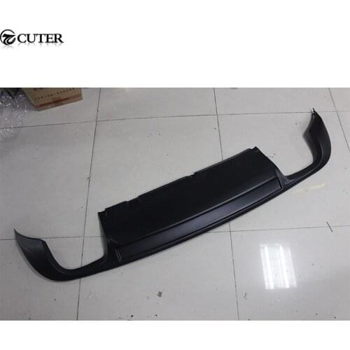 A6 C7 S6 RS6 PP Rear Bumper Lip Diffuser For Audi A6 C7 12-16