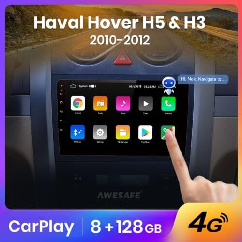 AWESAFE PX9 for Great Wall Haval Hover H5 H3 2010 2011 2012 Car Radio Multimedia video player GPS No 2 din Android 10.0 2GB+32GB
