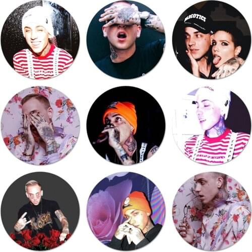 Blackbear Icons Pins Badge Decoration Brooches Metal Badges For Backpack Decoration 58mm