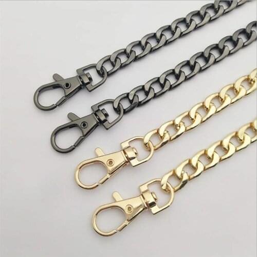 Long 120cm Metal Purse Chain Strap Handle Handle Replacement For Handbag Shoulder Bag Adjustable Bag Strap