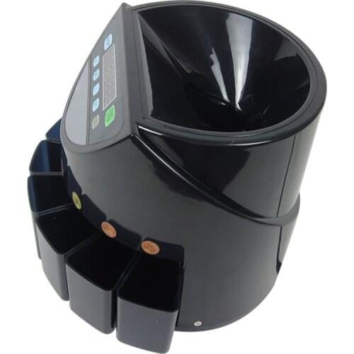 XD-9002 (Can Customized ) electric coin sorter Led Display Digital Automatic Electronic Coin Counter Sorter Machine 220V/110v