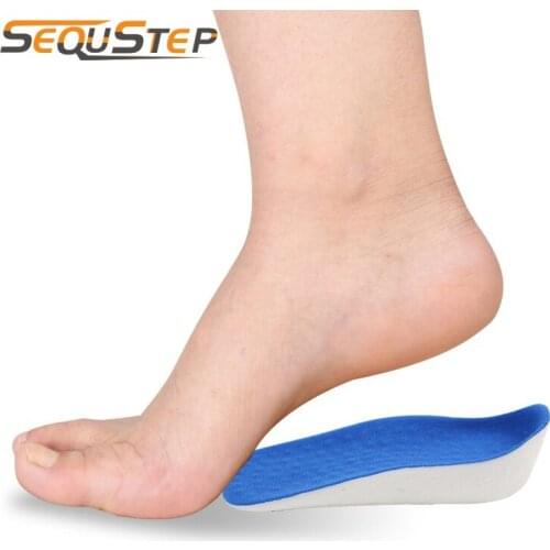 MC-H01 PU Foam Height Increase Insole Heel 2020 New Lift Insert Taller Insole 3/4 Length Shoe Pad Soles Size 35 To 46