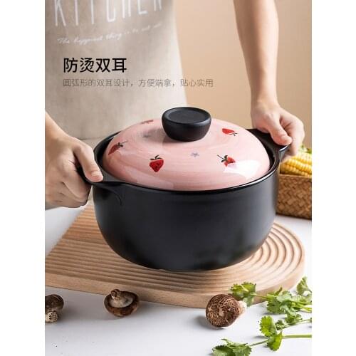 Japanese-Style Casserole for Making Soup Stew Pot Household Gas High Temperature Resistant Gas Stove Special Ceramic Stone Pot
