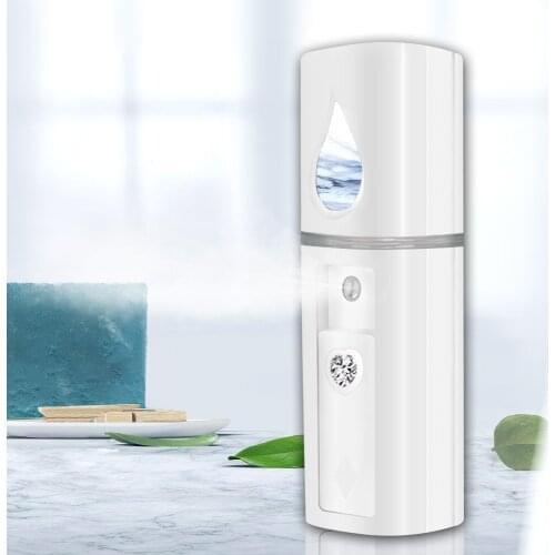 20ML Mini Nano Facial Sprayer Nebulizer Face Steamer Air Humidifier Portable Hydrating Anti-aging Wrinkle Women Beauty Skin Care