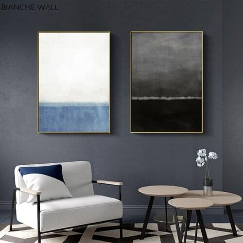 Contemporary Art Color Block Abstract Shape Canvas Poster Wall Art Print Modern Style Painting Nordic Home Decoration Picture