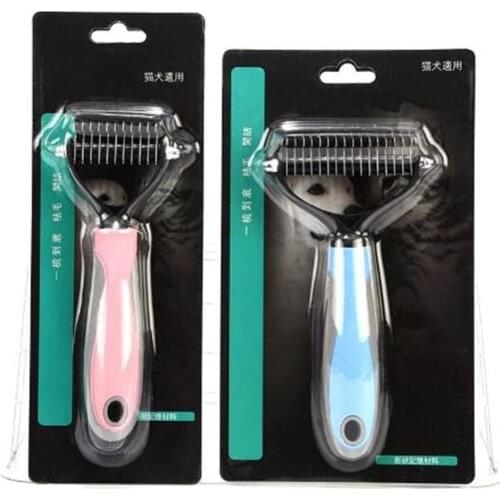 Pet Dog Hair Removal Comb Cat Fur Brush Grooming Tools Hair Clipper Dog Cat Shedding Hair Comb For Puppy Small Dog Pet Supplies