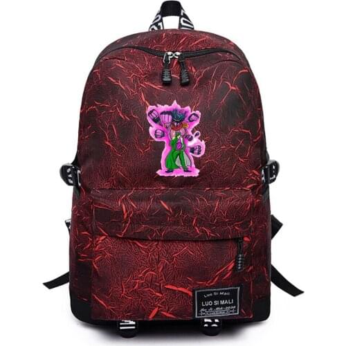 Anime JoJoS Bizarre Adventure Unisex Backpack Casual Schoolbag Fabric Packsack Mochila High Quality Student Travel Laptop Bag