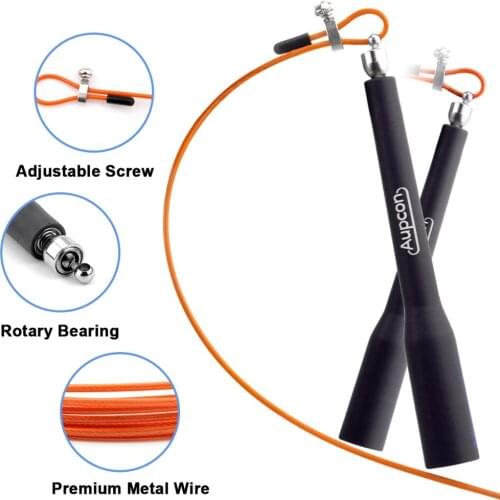 Speed Jump Rope Ball Bearing Adjustable Training Sport Skipping Rope Fitness Equipment Fitness Skip Workout Training