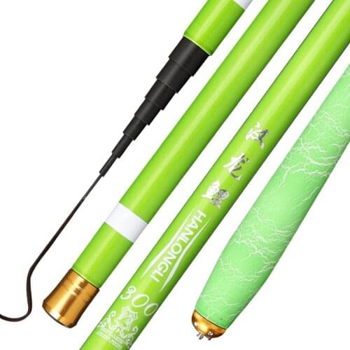 Telescopic Carbon Fiber Super Hard Ultra Light Carp Fishing Pole Short Section Stream Rod 1.8/2.1/2.4/2.7/3.6/4.5/5.4/6.3/m