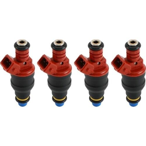 4Pcs OE Turbo EV1 Fuel Injection Nozzle for Saab 9-3 2.0L 1999-2001 9000 2.3L 900 2.0L 1994-1998 852-12123 Car Parts