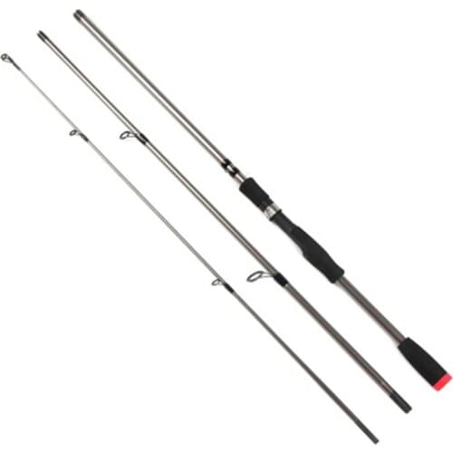 Lieyuwang 2.1 meters M three-section carbon boat fishing rod throwing casting rod feeder carp pole fly fishing