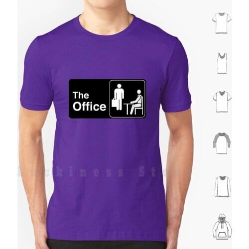 The Office Tv Show Logo T Shirt Big Size 100% Cotton The Office The Office Tv Show Steve Carell Jim Halpert Dwight Schrute