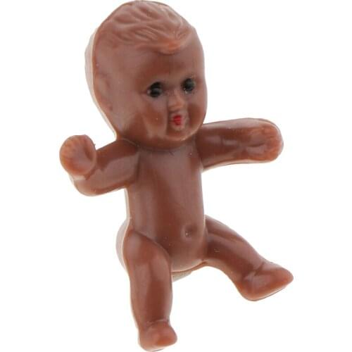 100pcs Mini Baby Doll Toya Baby Shower Decor Party Bag Filler Gifts Favour