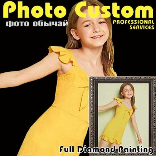 5d Diamond Painting Custom Full Diamond Square Diamond Painting Custom Photo Art Cross Stitch Diy Home Decoration Gift