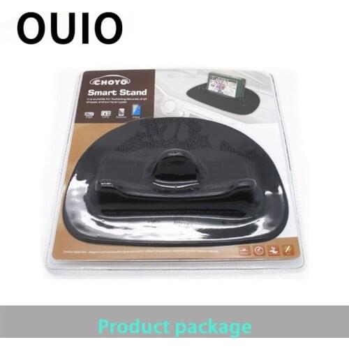 OUIO 1PC Car Silicone Anti-Slip Mat Dashboard Phone Shelf For Hyundai Solaris I30 creta IX25 Suzuki Swift SX4 Lada Vesta Granta